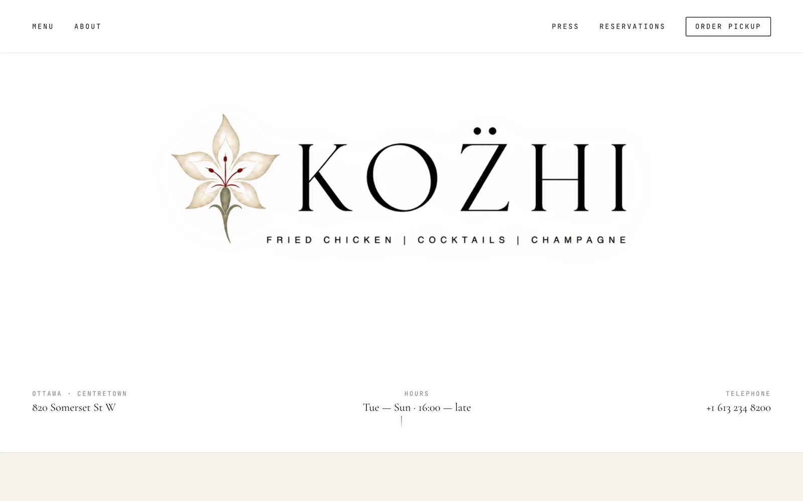 Kozhi website